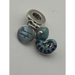 Pandora Color-changing Chameleon Dangle Charm 791676C01 Sterling Silver